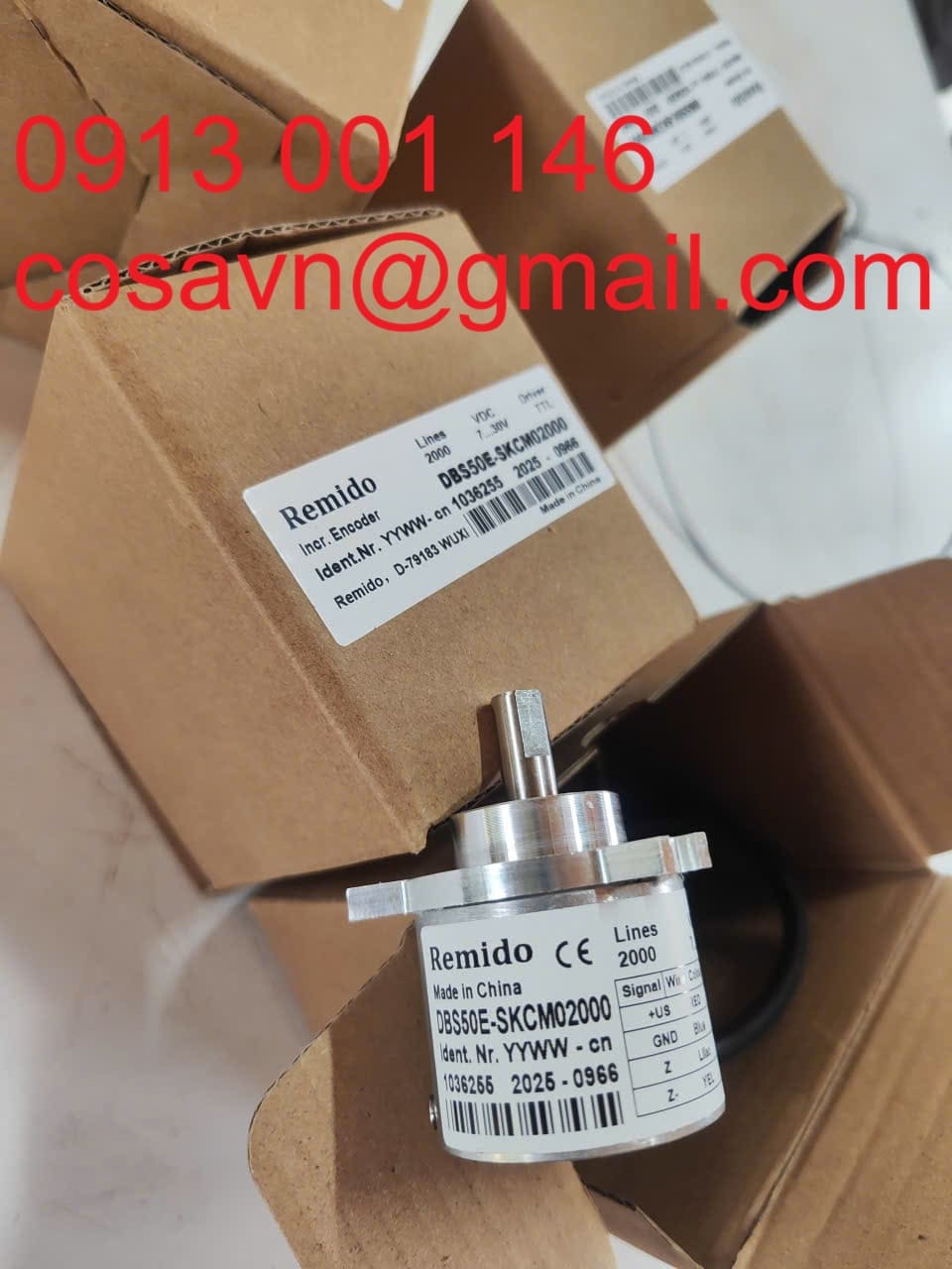 Bộ mã hóa tăng dần Remido DBS50E-SKCM02000 DBS50E-SKCM02000